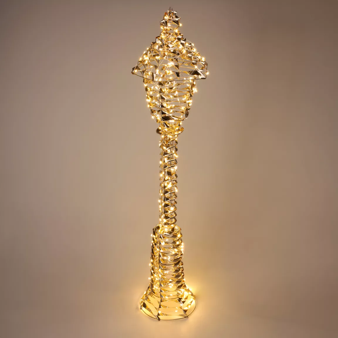 Lanterne lumineuse 720 LED (H150 cm) Christmas Or