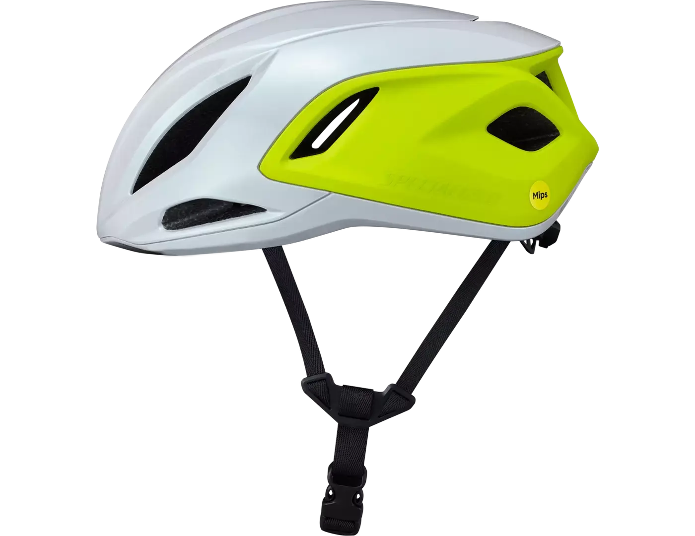 Specialized Propero 4 MIPS Race Fietshelm Lichtgrijs/Geel