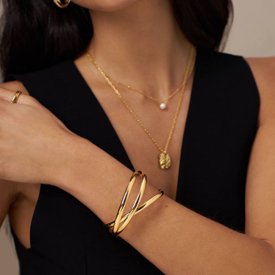Orelia Jewellery Interlocking Bangles