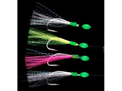 R.T. Rig7 Rainbow Flasher Pearl White and Silver 4 #2 Silve
