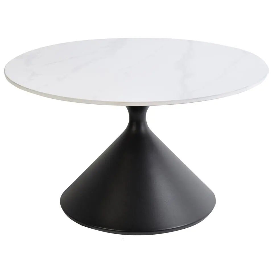 HAIWEE - Salontafel - Zwart/Wit - Gesinterde steen