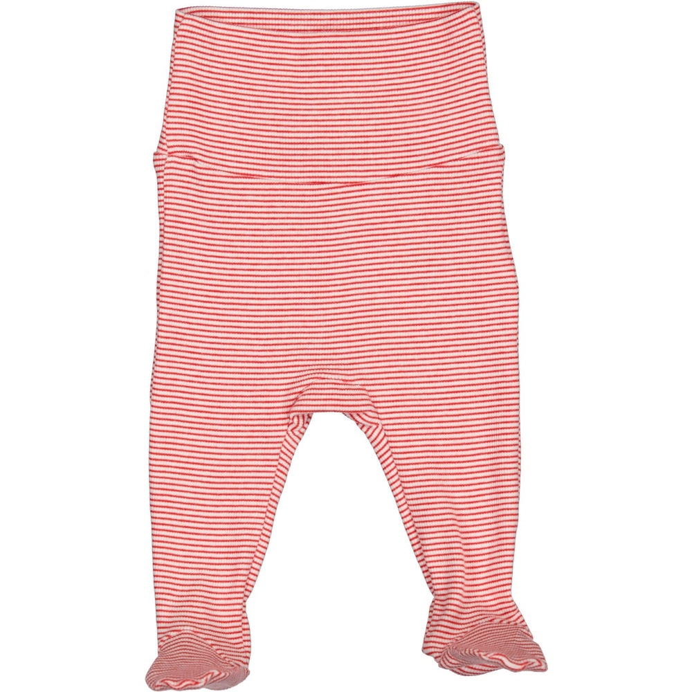 Køb MarMar New Born Modal Fine Rib Red Stripe Pixa Bukser