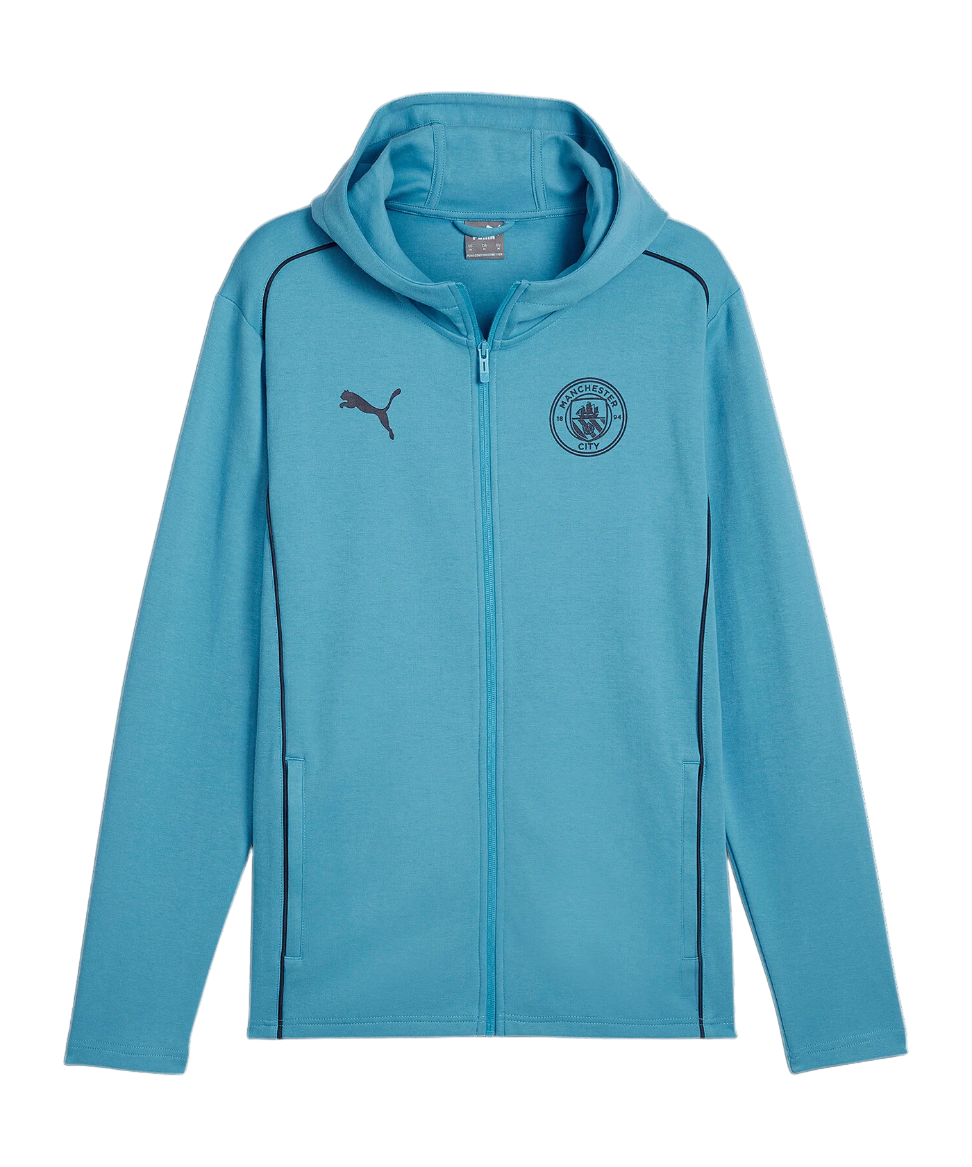 PUMA Manchester City Casual Kapuzenjacke Blau F31