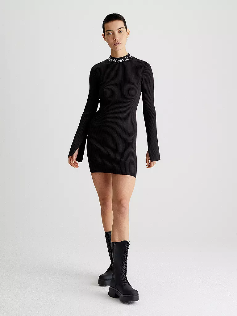 CALVIN KLEIN JEANS Minikleid schwarz