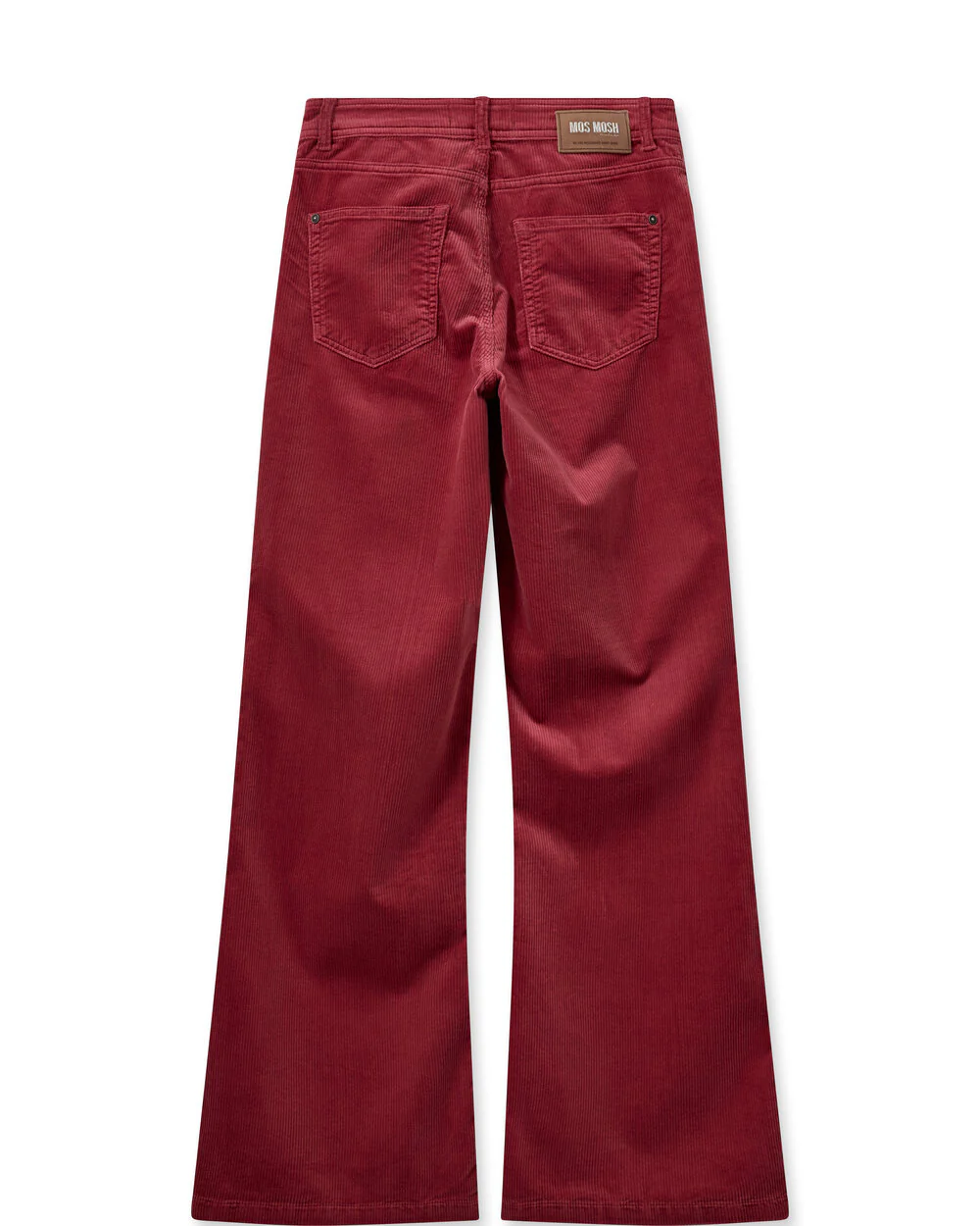 Mos Mosh  Dara Corduroy fløjlsbukser - Garnet