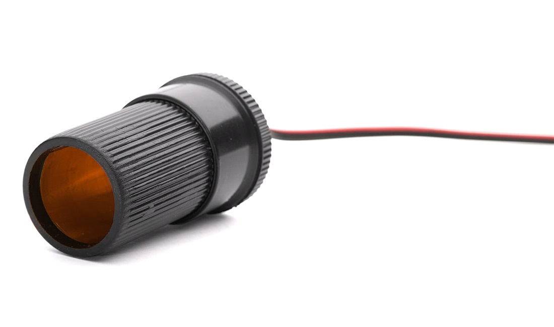 Uni lighter hunstik m. 25 cm kabel 5A
