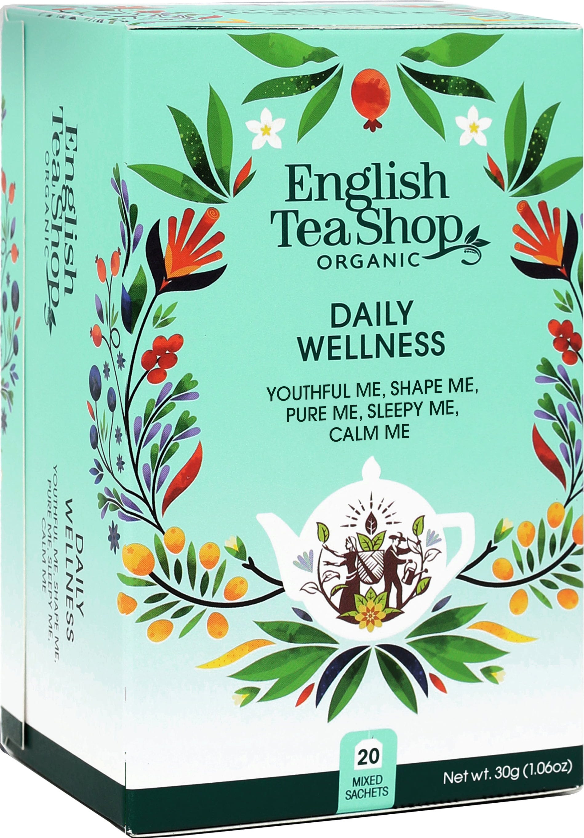 English Tea Shop  Bio Daily Wellness Tee-Kollektion, 20 Teebeutel (30 g)