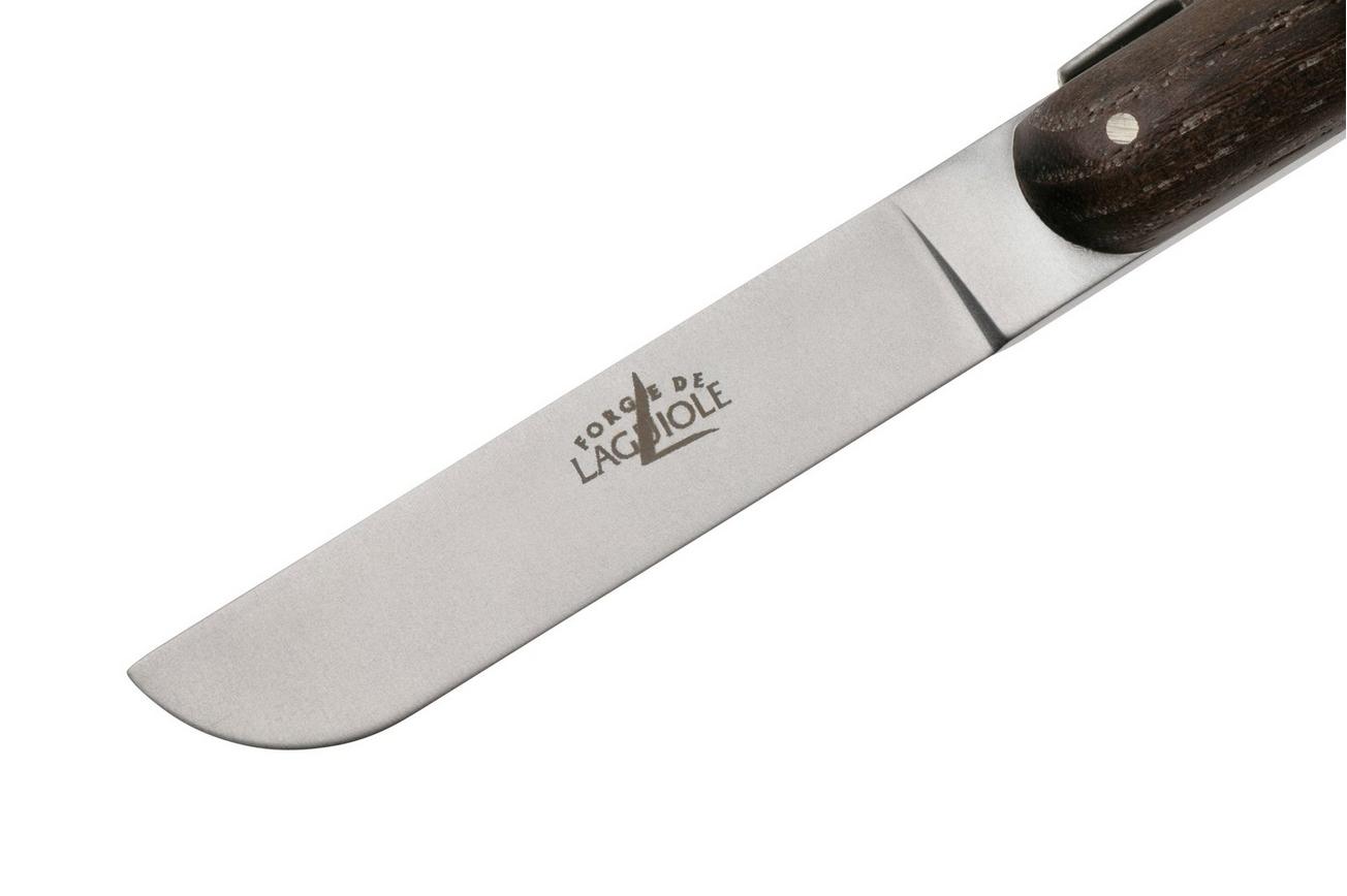 Forge de Laguiole Putman Butter Knife Densified Ash, botermes, gematteerd, Andrée Putman design
