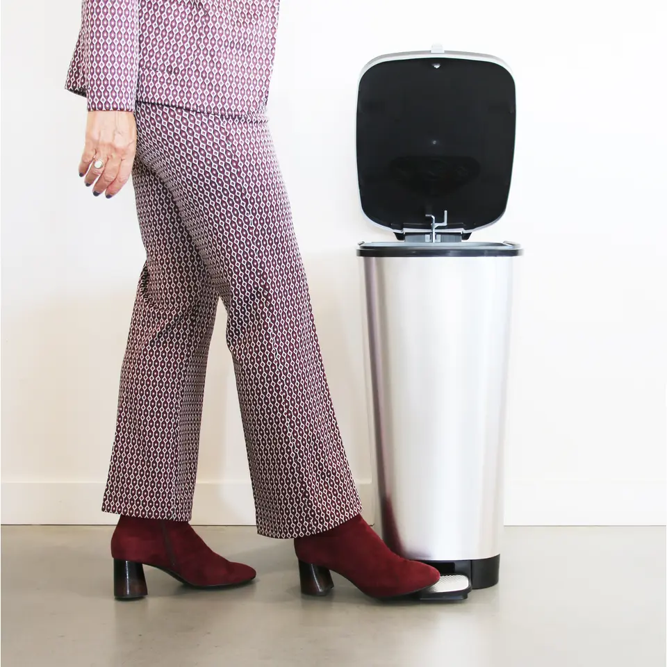 KIS Chic Bin Pedaalemmer - 43L - Metallic