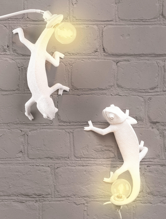 Seletti Chameleon Going Up wandlamp USB