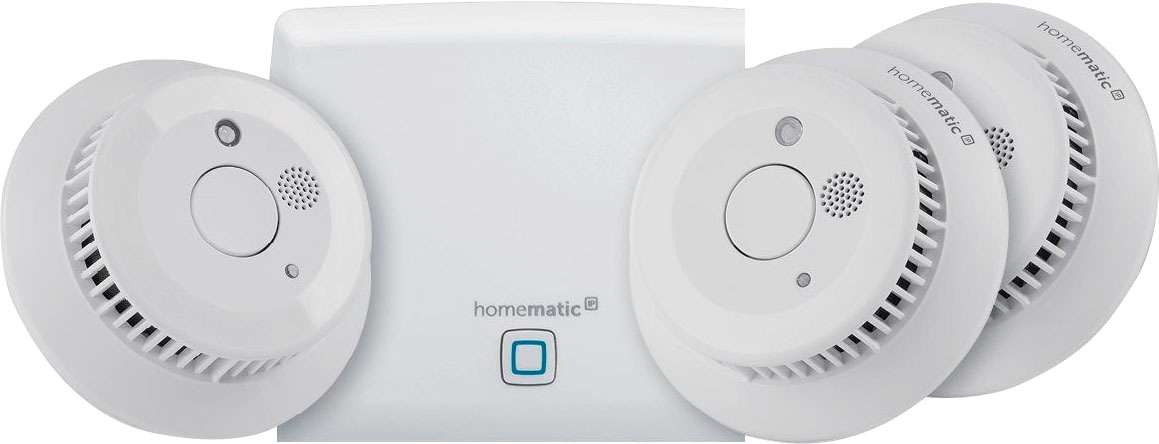Homematic IP Rauch- und Hitzewarnmelder »Starter Set Rauchwarnmelder (150788A0 )«