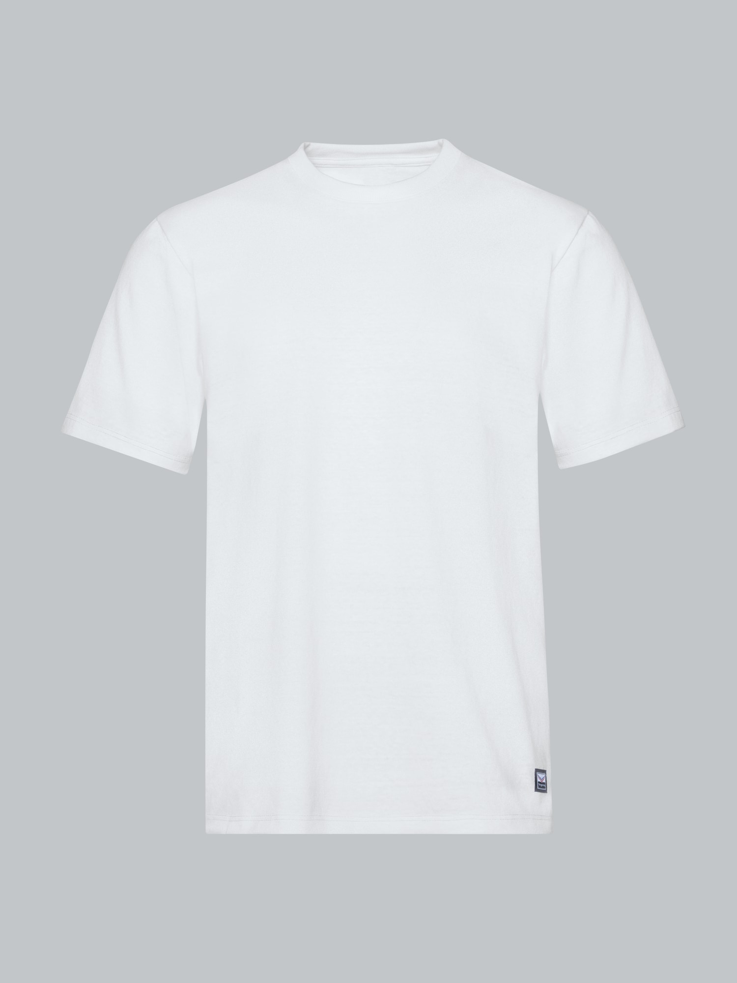 Heavy T-Shirt aus 100% recycelter Baumwolle Weiss
