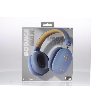T'nB Bounce Max - Casque Bluetooth sans fil - bleu