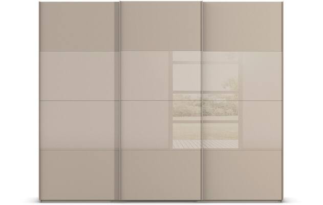 Kledingkast Finca Combi Glans-mat Glas