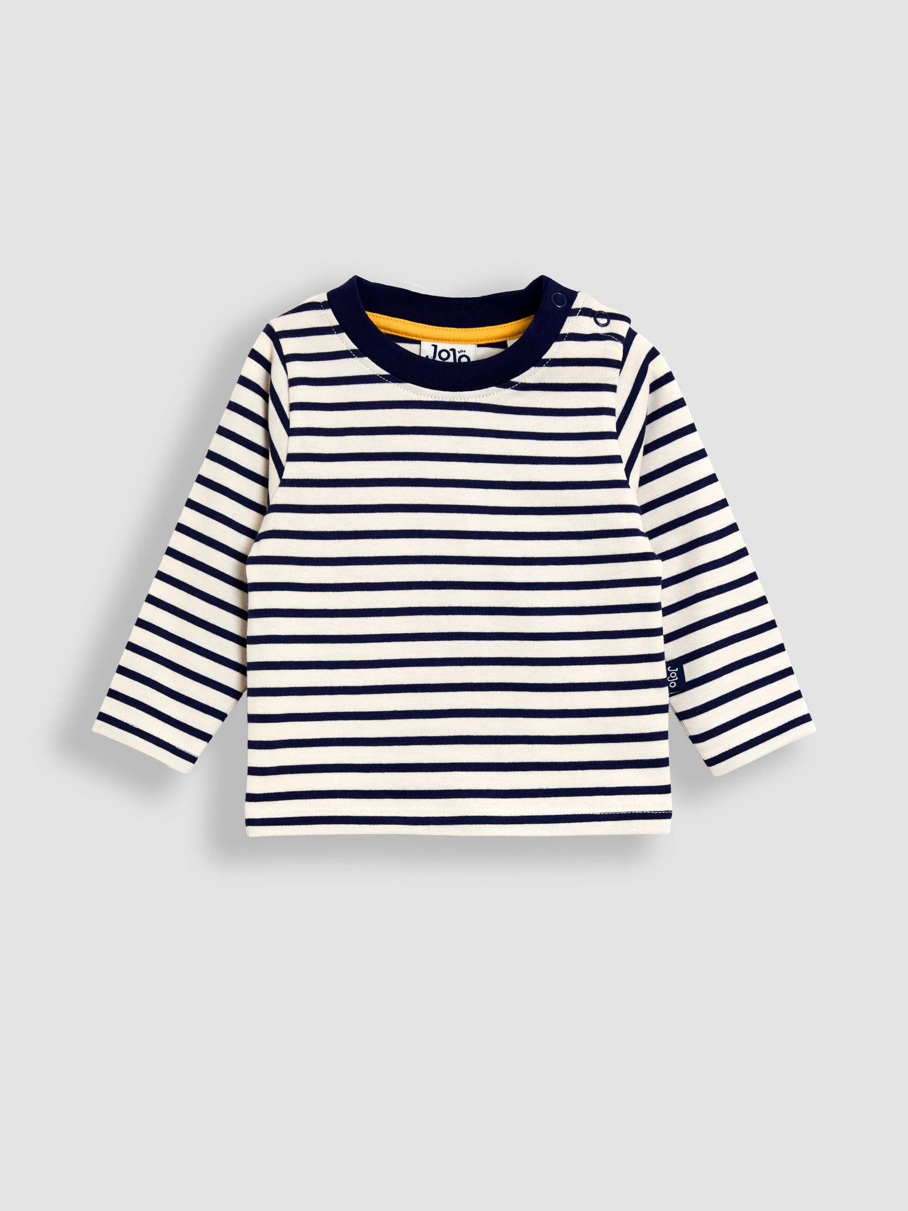 JoJo Maman Bébé 2-Piece Denim Dungarees & Top Set