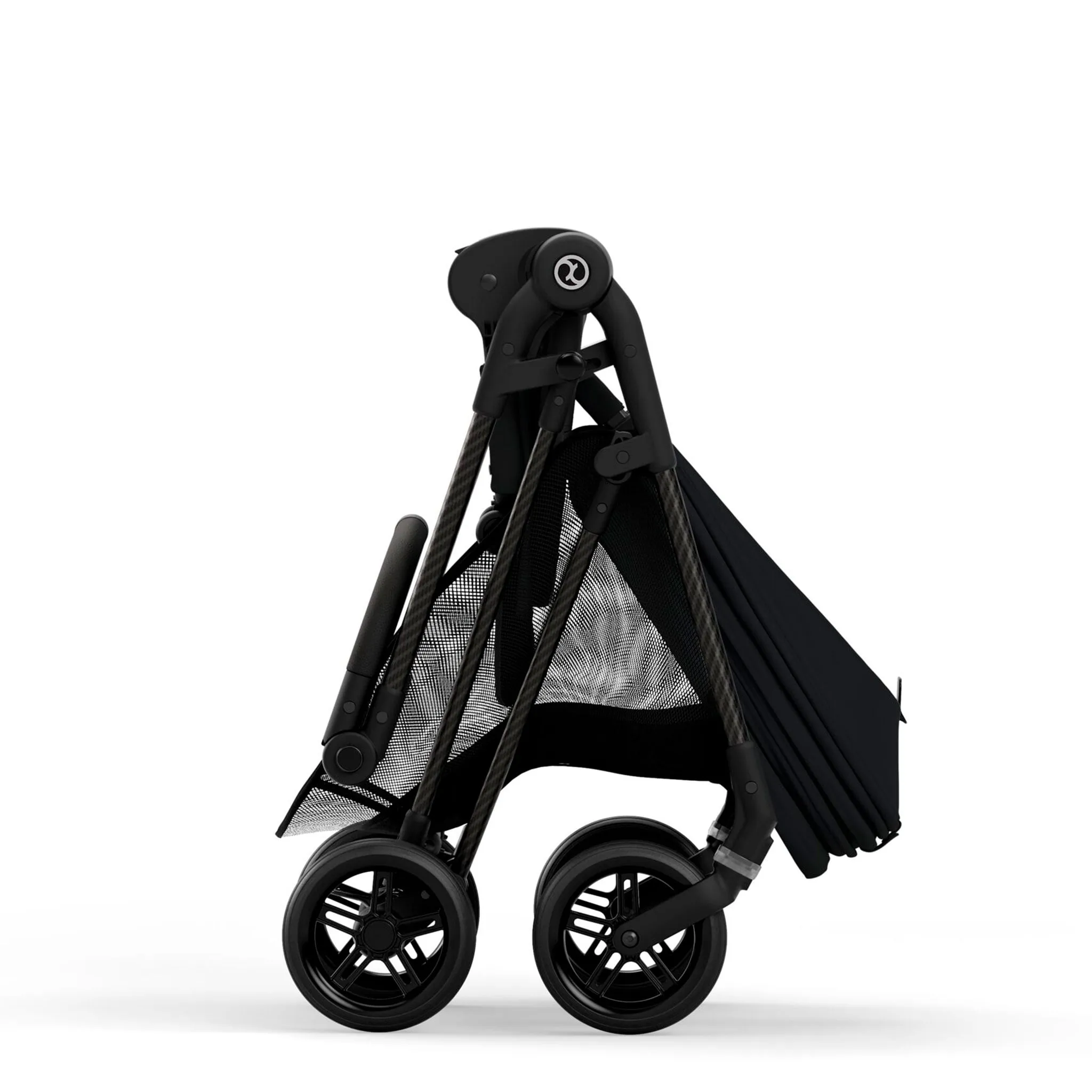 Cybex Poussette ultra légère Melio Carbon 3 - Noir lune