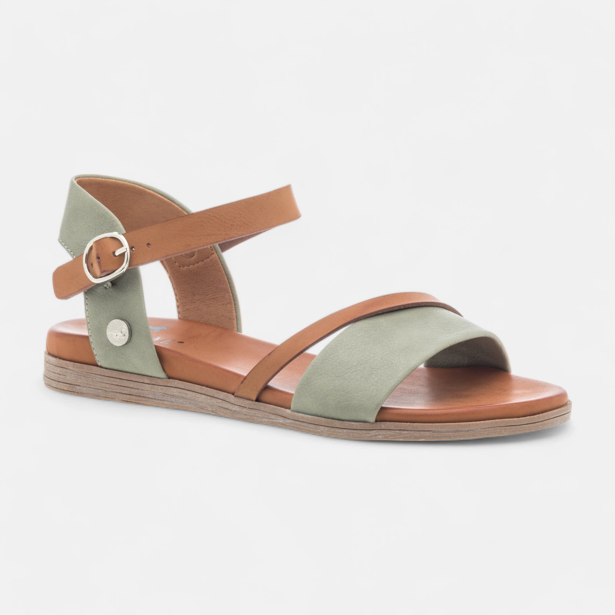 Sandales Femme vert clair