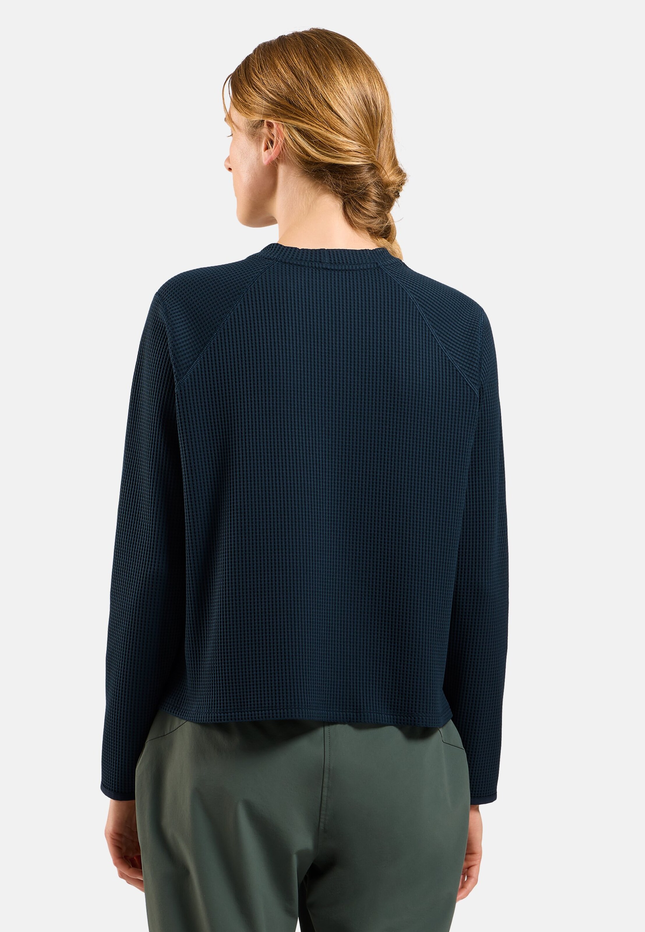 Cubic Multisport Mid Layer mit Rundhalsausschnitt in dark sapphire