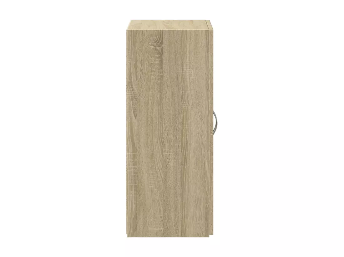 Armoire de classement chêne sonoma bois d'ingénierie