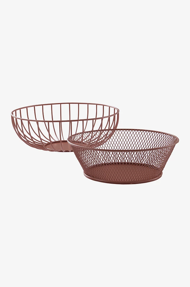 FREJA metallkurv 2-pakke