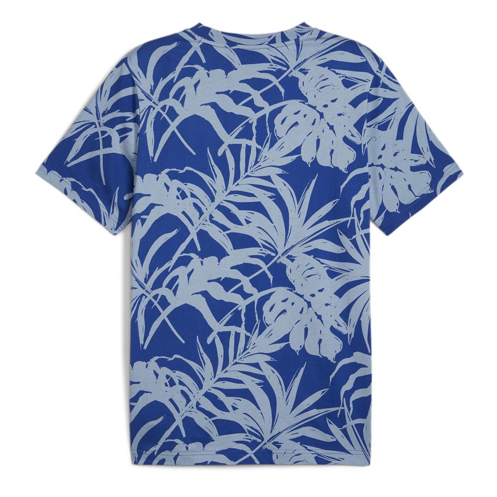 Puma T-shirt Bleu Homme Puma Aop