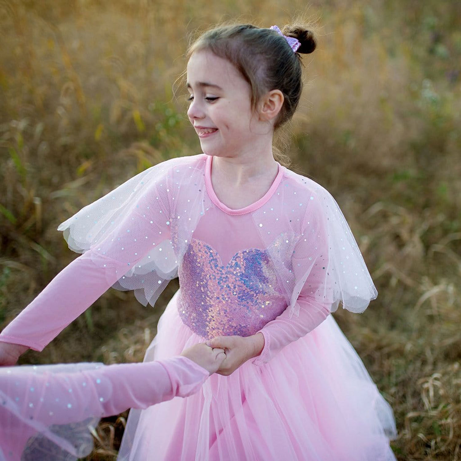Verkleedjurk Prinses Roze Elegant, 3-4 jaar