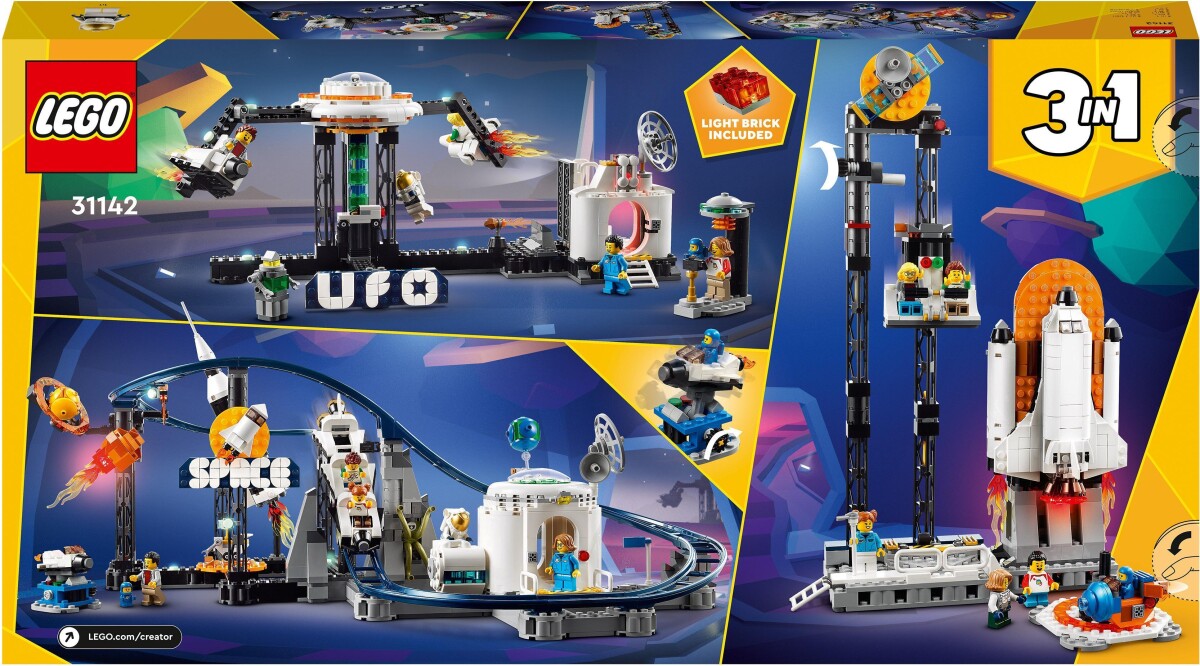 Lego Creator 3-In-1 - Rum-Rutsjebane - 31142