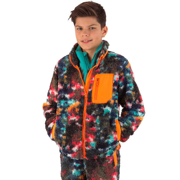 Veste polaire ROSSIGNOL JUNIOR FLEECE JKT POP CAMO