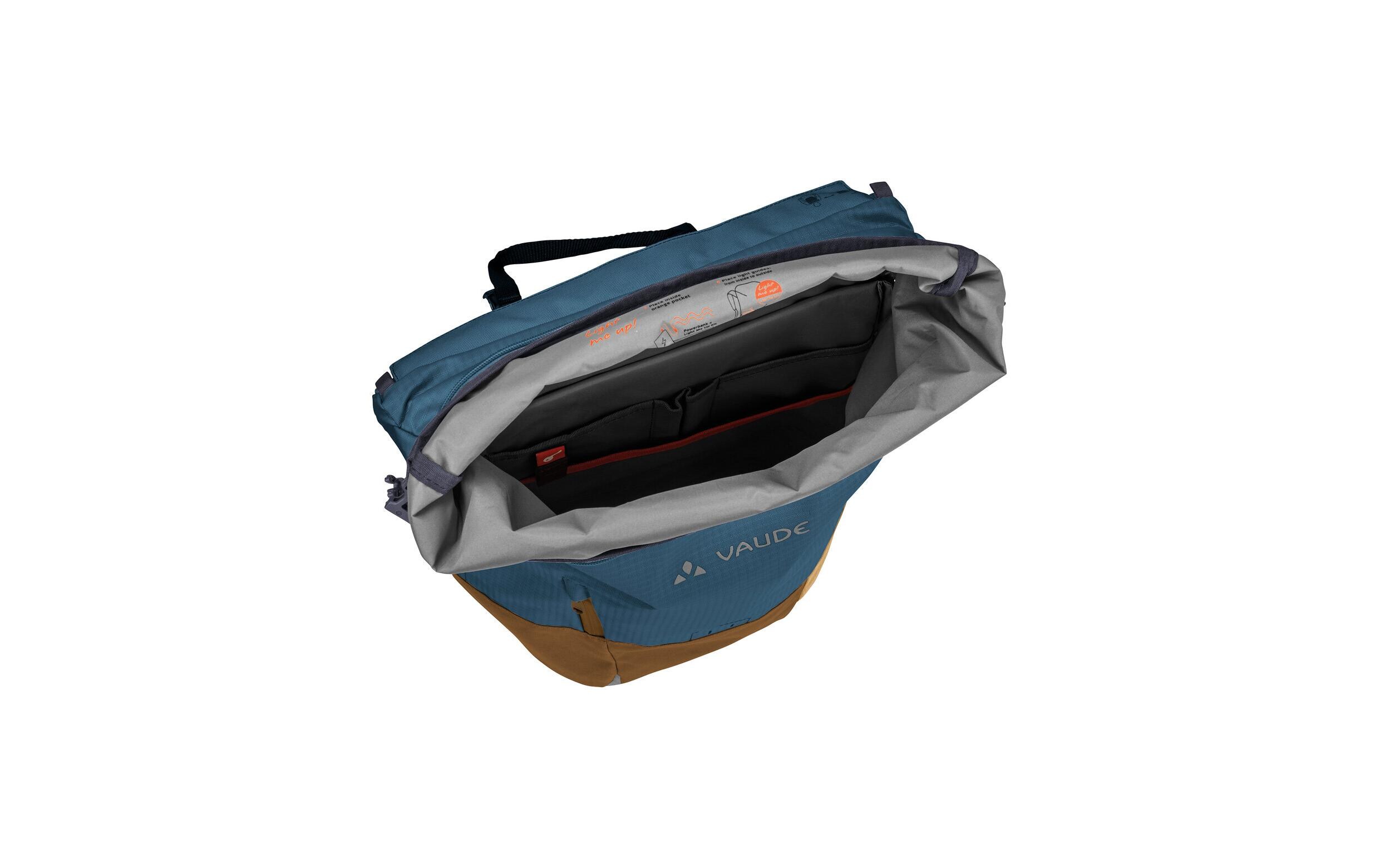 Fahrradtasche CityGo Bike 23 II Blau/Braun<br>Modulare Velotasche