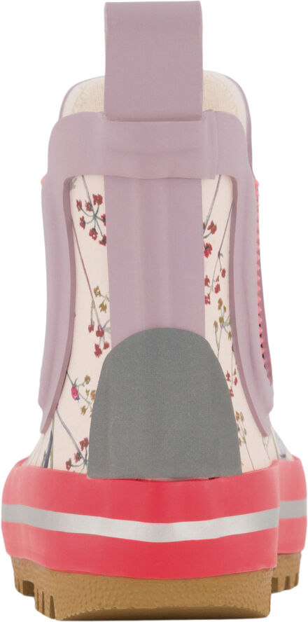 Mikk-Line Short Wellies - AOP Off-white