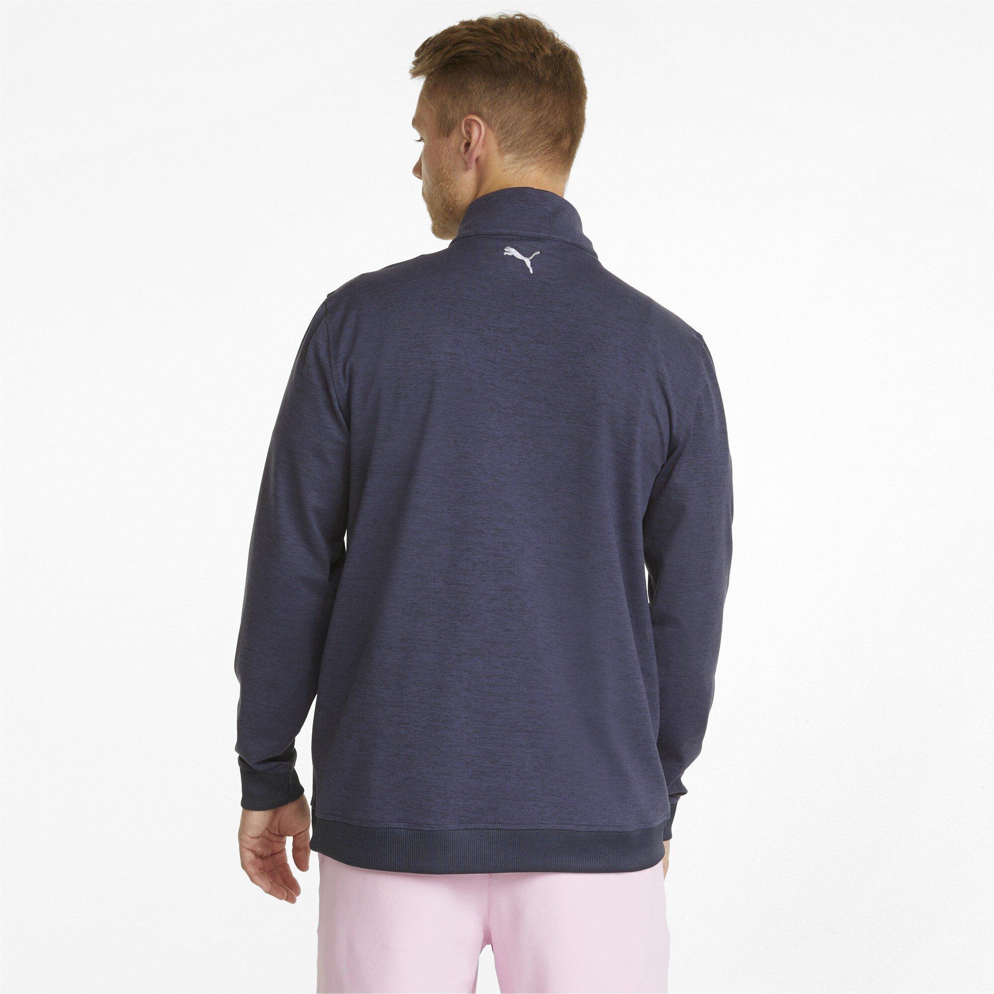Puma Puma Ap Cloudspun Castle 1/4 Zip Fleece Mens