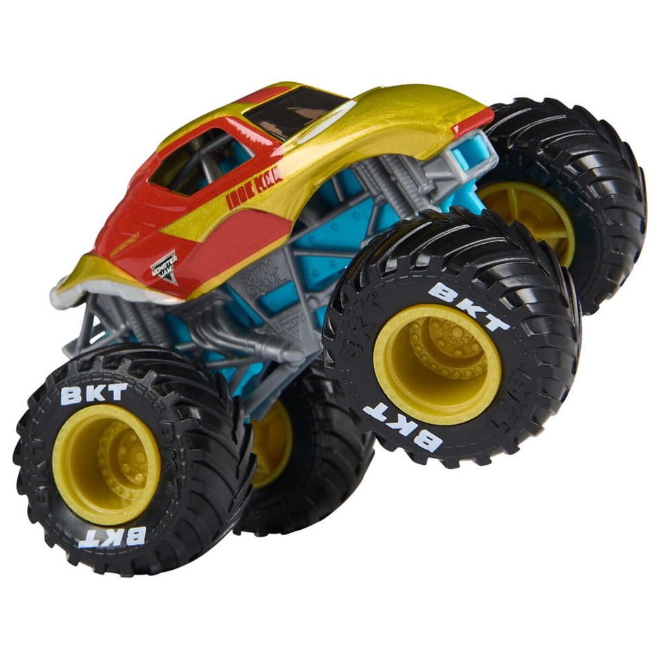 Monster Jam 1:64 Marvel 2-Pk Iron:War Machine