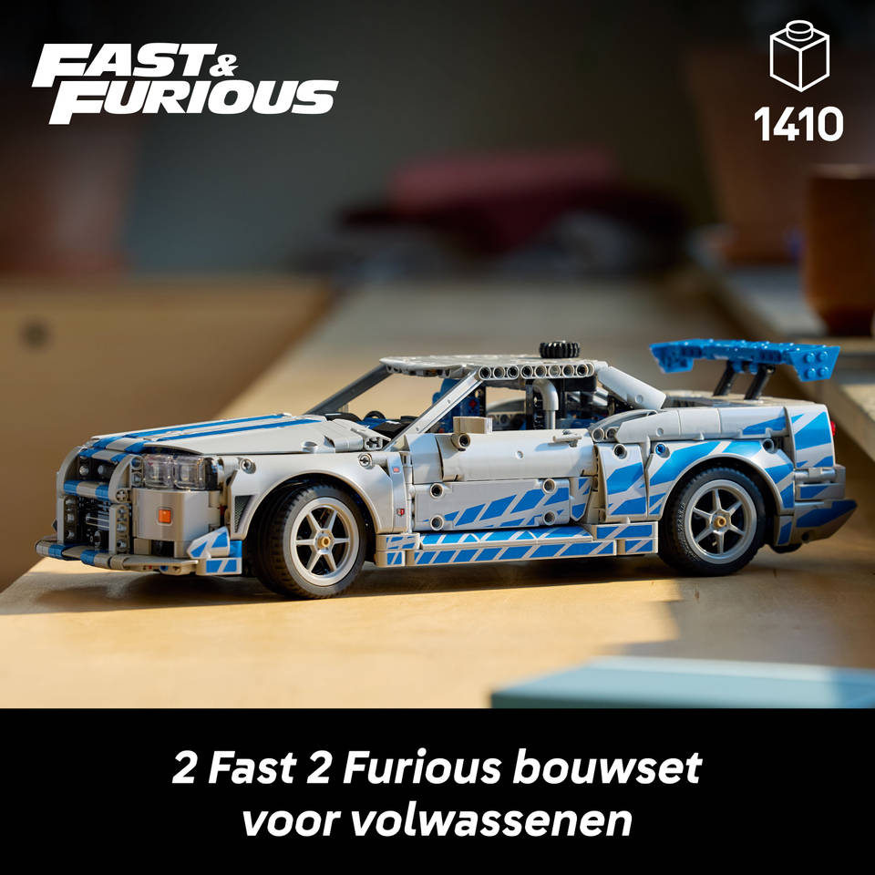 LEGO Technic 2 Fast 2 Furious Nissan Skyline GT-R (R34) auto 42210