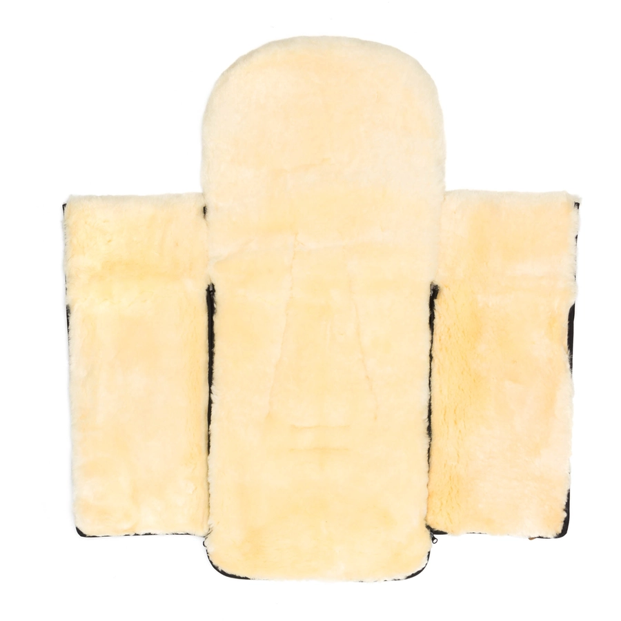fillikid Winterfußsack Jarvis Lammfell Sand Melange