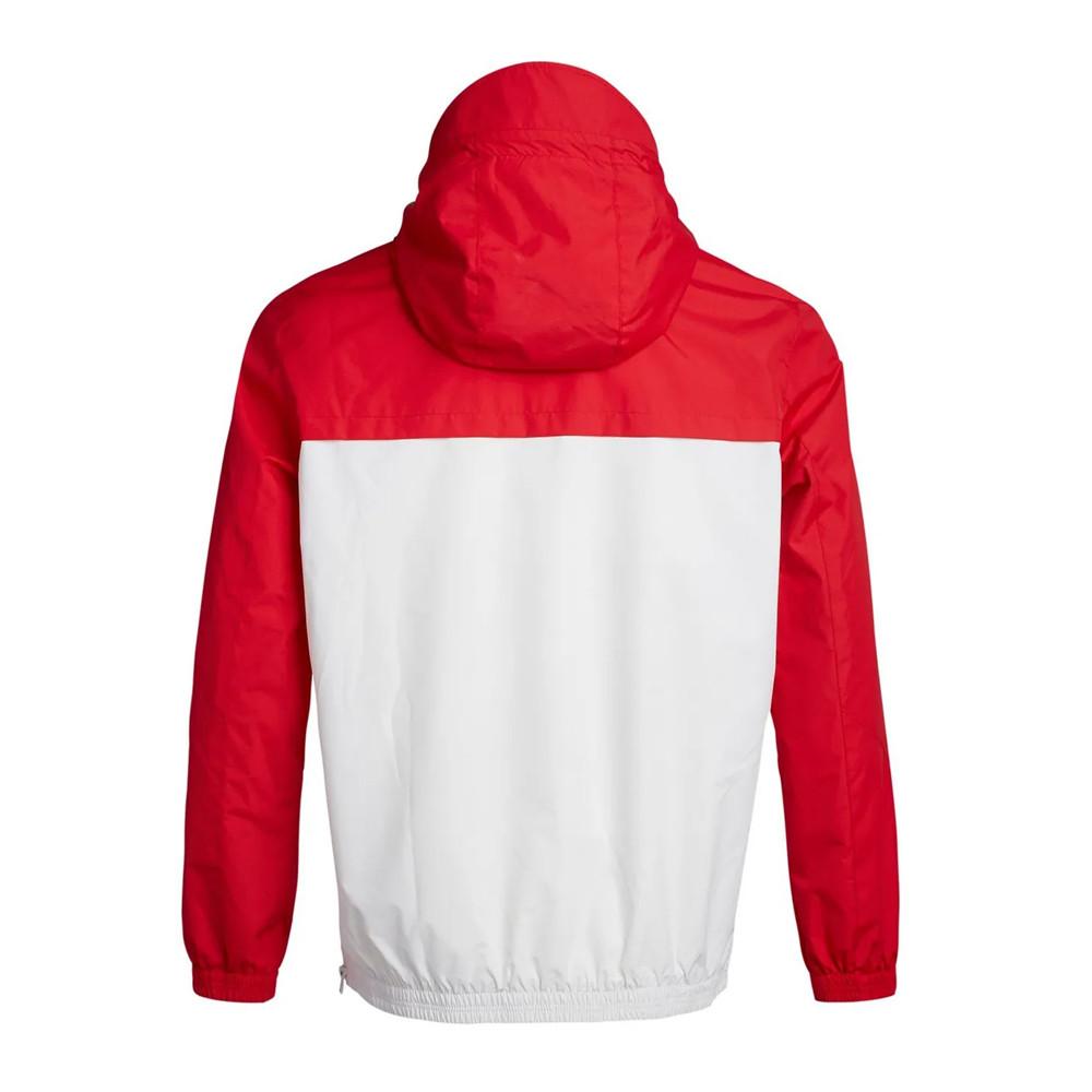 Teddy Smith Veste Coupe-Vent Blanc/Rouge Homme Teddy Smith Banko