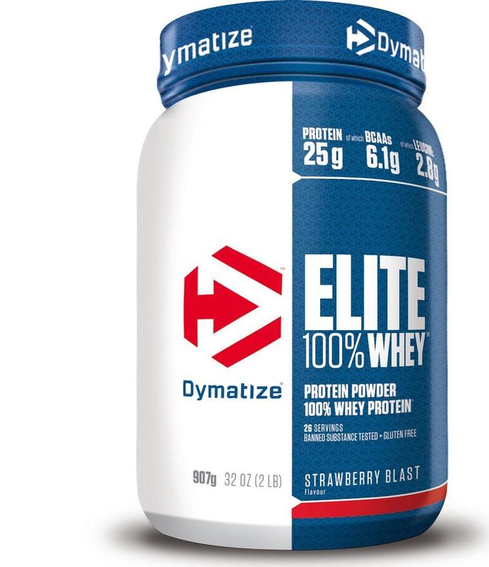 Elite Whey Protein 907gr Aardbei