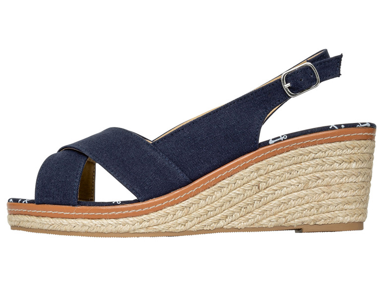 Dames sandalen met sleehak