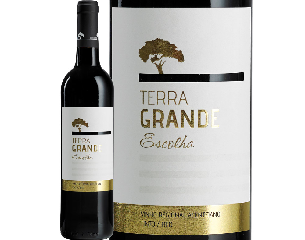 VINHO TINTO TERRA GRANDE ESCOLHA ALENTEJO 0.75L