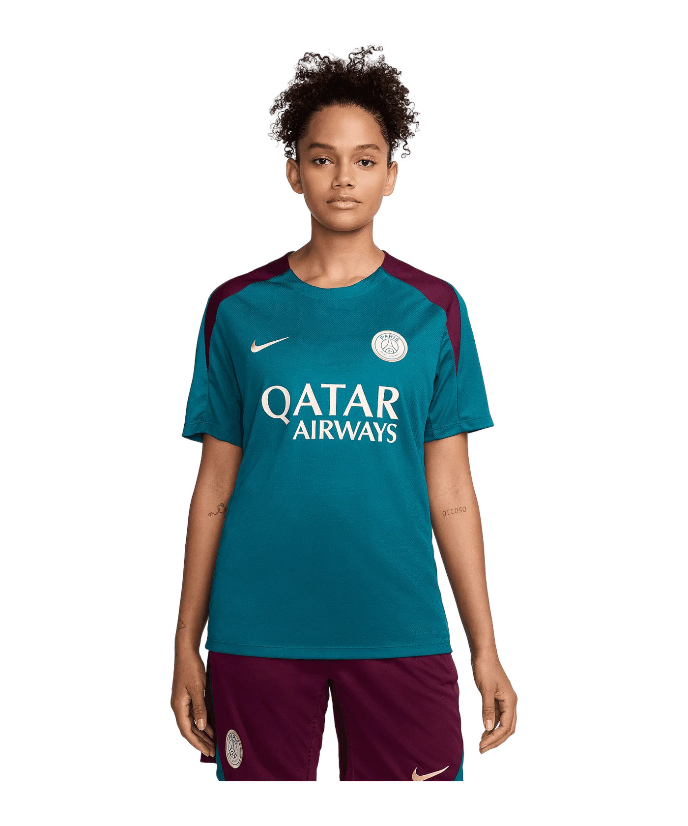 Nike Paris St. Germain Trainingsshirt Grün F382