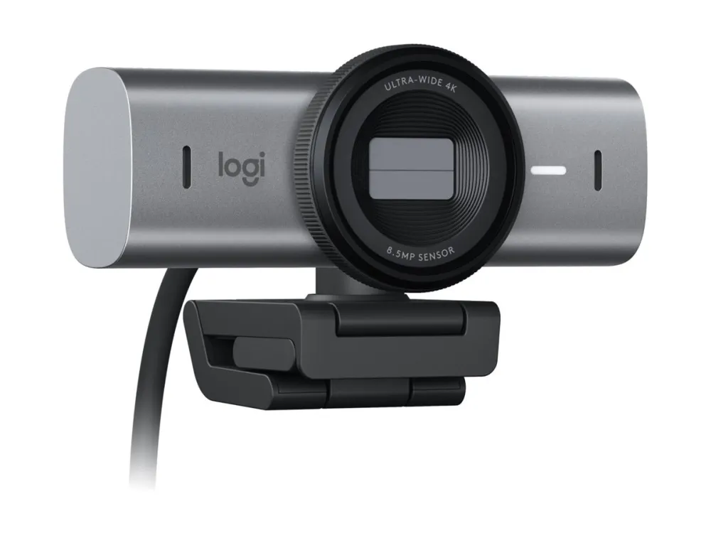 Logitech Master Series MX Brio - Live streaming-kamera - farve - 8,5 MP - 3840 x 2160 - 4K, 1080p - audio - USB-C