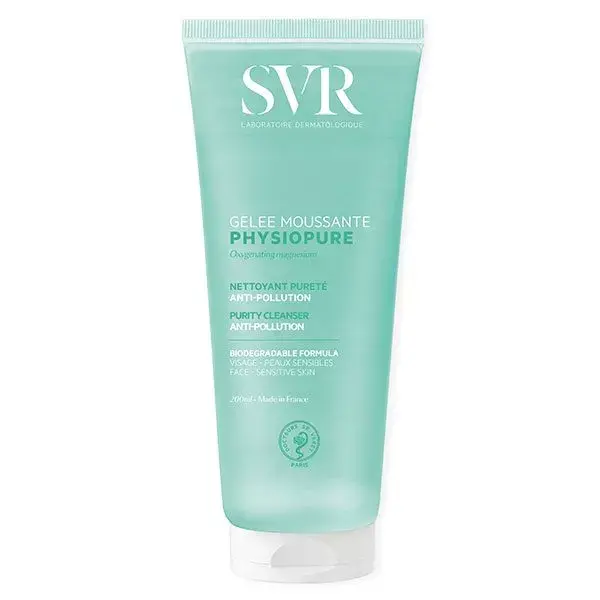 Rotina de Hidratação SVR, Gel Espumante Physiopure, Ampola B3, Creme Hydraliane