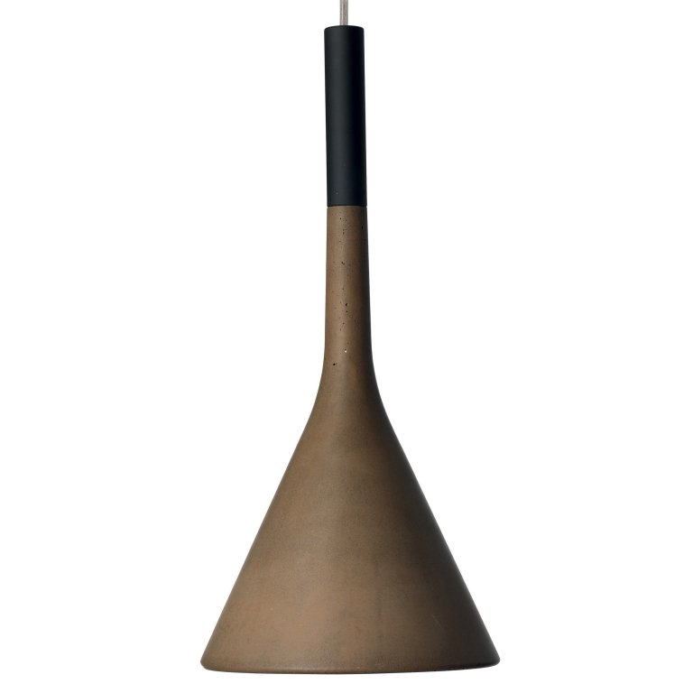 Foscarini Aplomb hanglamp Ø17 bruin
