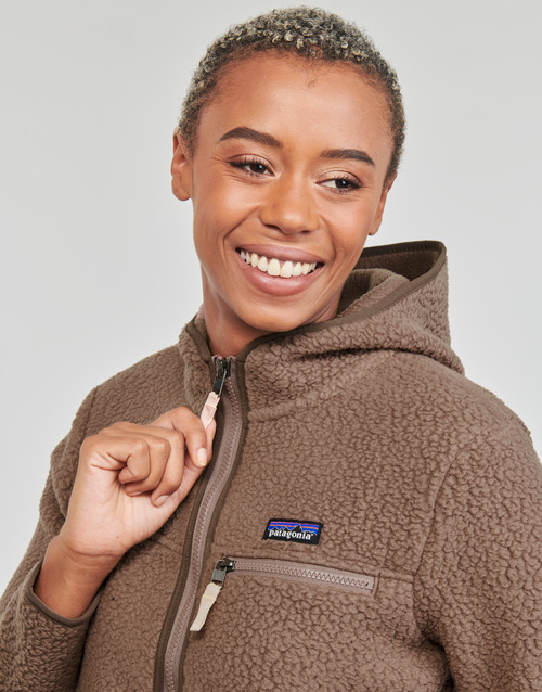 Patagonia - W'S RETRO PILE HOODY - Marron