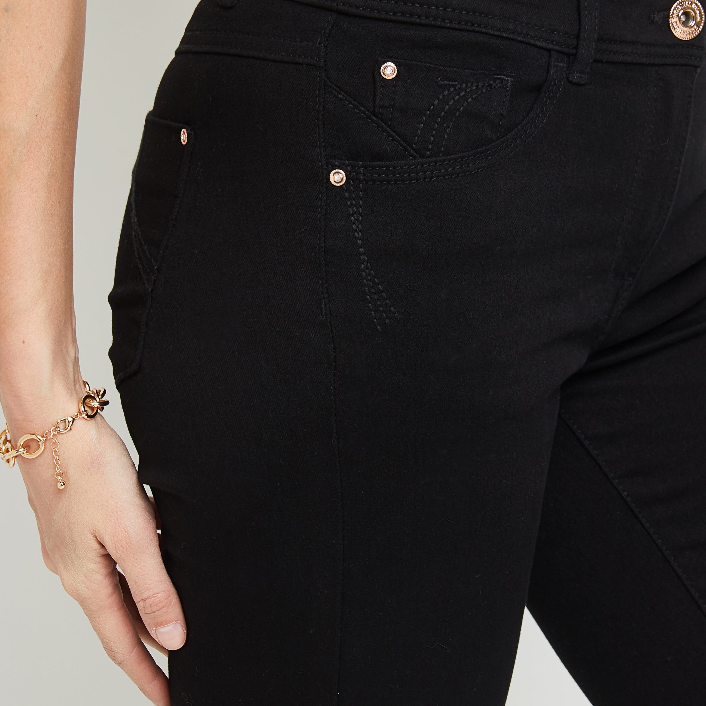 Jean droit NEWYORK femme - BLACK