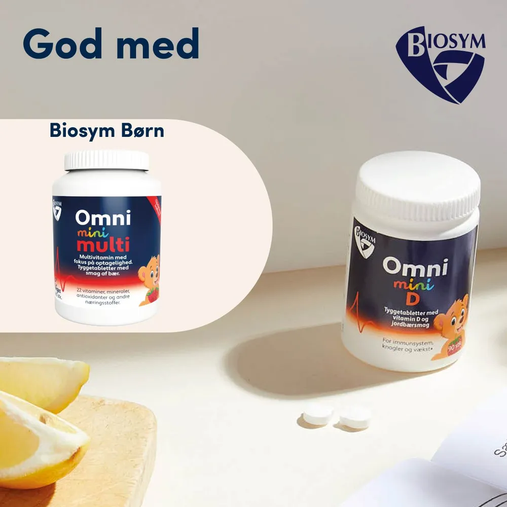 OmniMini D - 90 tyggetabl.