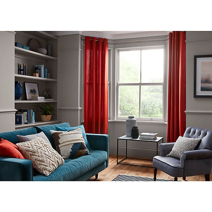 Rideau GoodHome Taowa orange l.140 x H.260 cm