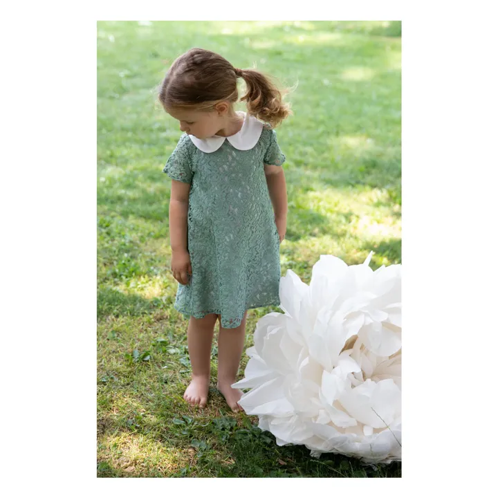 Zhoe & Tobiah Robe Dentelle | Vert argile