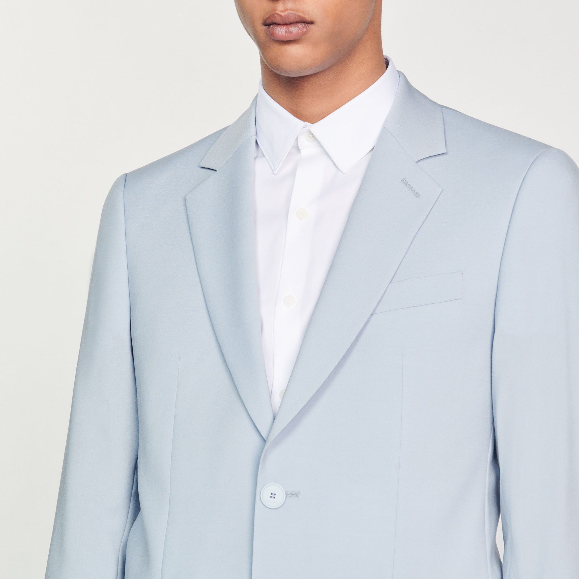 Veste de costume en laine vierge