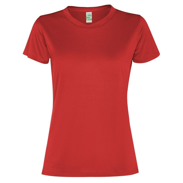 Roly R0305 - SLAM WOMAN T-shirt Technique à Manches Courtes pour Femme en Polyester Recyclé