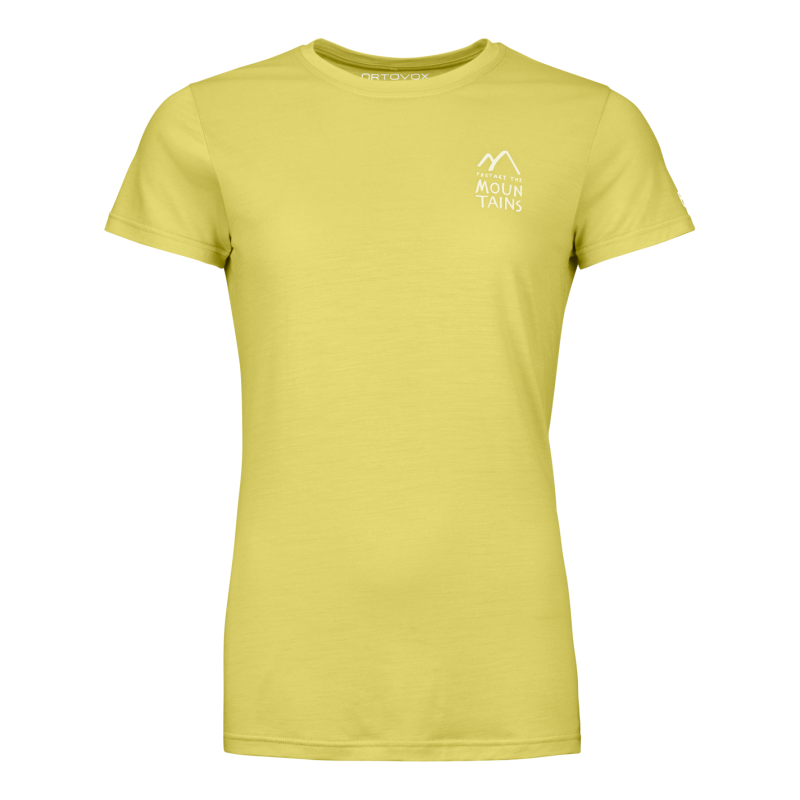 120 Cool Tec Mountain Duo TS - T-shirt en laine mérinos femme